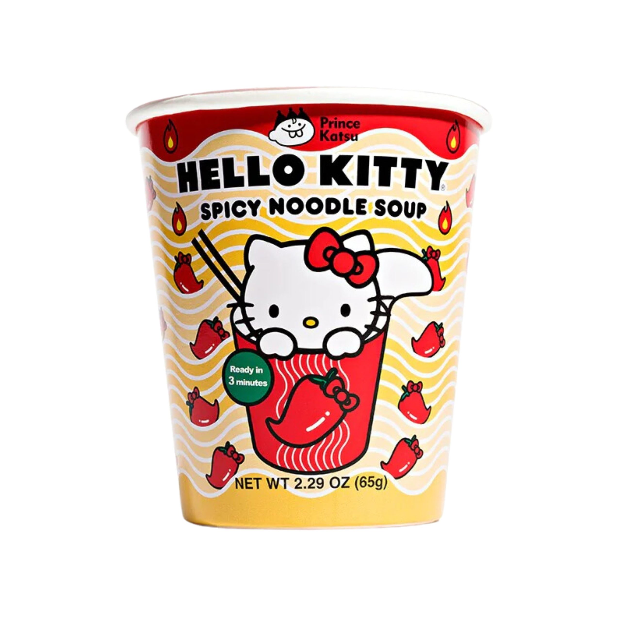 Prinz Katsu Hello Kitty Würzige Nudelsuppe (Taiwan)