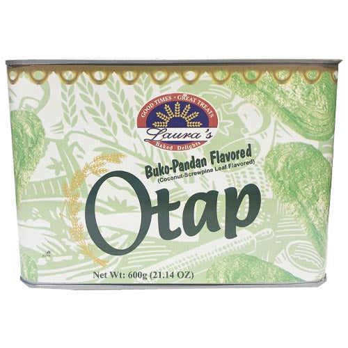 Laura’s – Otap – Buko Pandan aromatisiert – Kokos Screwpine Leaf aromatisiert – TUB – 600 G