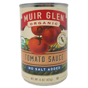Muir Glen Tomatensauce - kein Salz zugesetzt