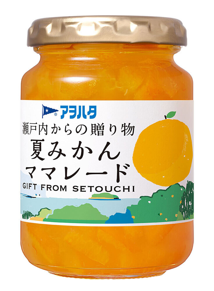 Aohata, Setouchi Serie, Obst Marmelade, Sommer Orange, 195g