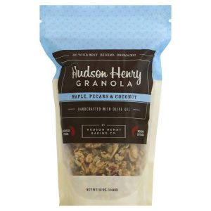 Hudson Henry Ahorn, Pekannüsse & Kokosnuss Granola Taschen – 6 Beutel x 12oz Etui