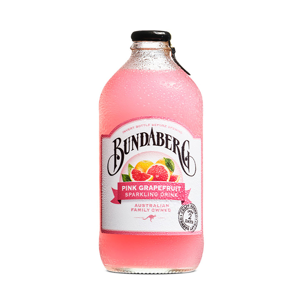 Bundaberg Rosa Grapefruit glitzernd Drink