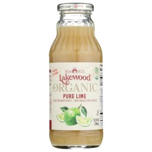 Lakewood Bio purer Limettensaft, 12,5 Liter Packung mit 12 Stück