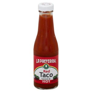 La Preferida heiße rote Taco Salsa, 7 Unzen – Packung mit 12