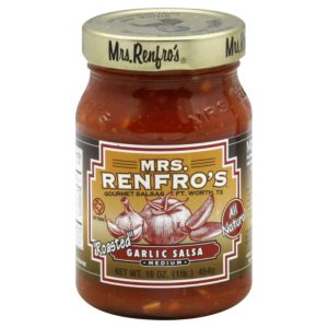 mrs. renfros Salsa Knoblauch 16 Unzen – Packung mit 6