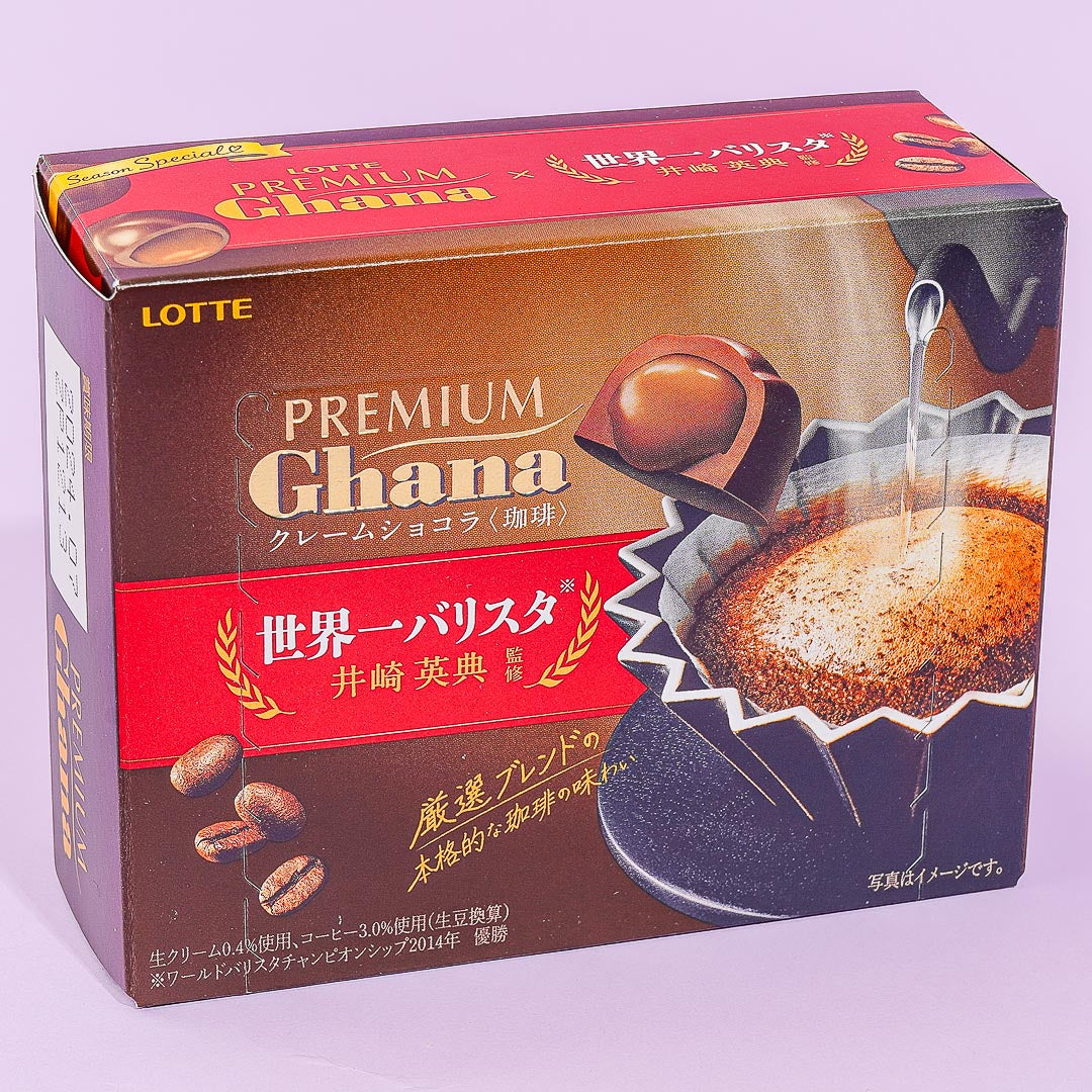 Lotte Premium Ghana Crème Schokolade – Kaffee