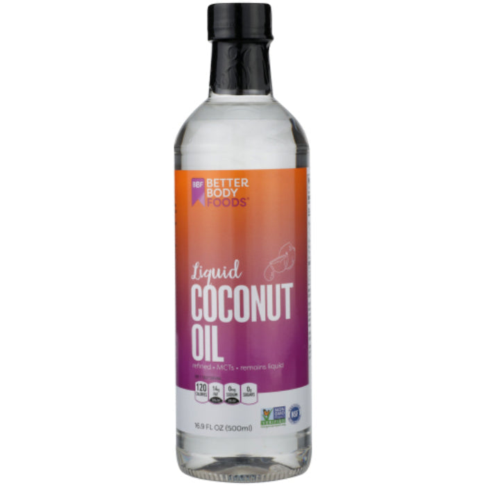 Betterbody – Öl-Kokosnuss-Flüssigkeit, 16.9 Oz – Packung mit 6