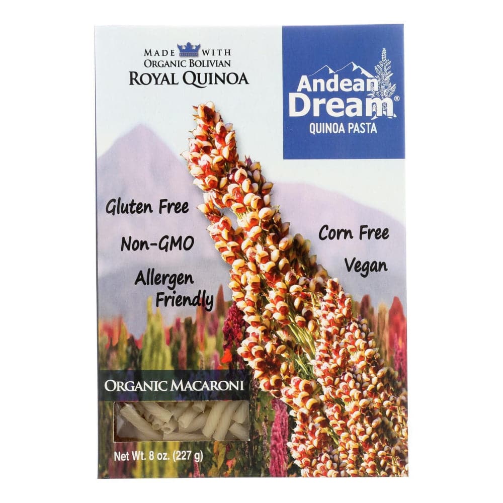 Andean Dream – Bio Quinoa Pasta Macaroni, 227g