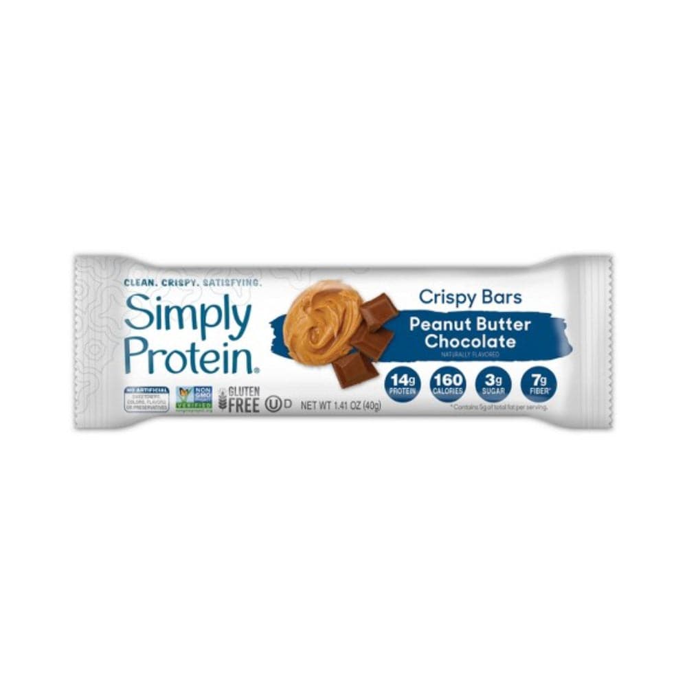 SimplyProtein – Erdnussbutter Schokolade knusprig Bar, 1,41 oz