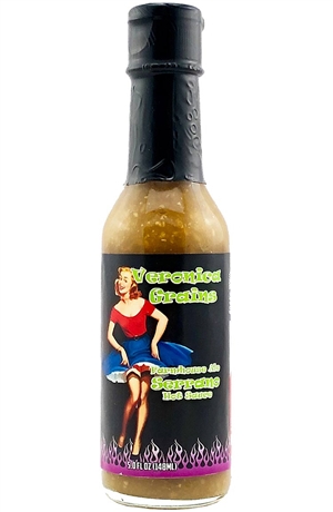 Veronica Grains Bauernhaus Ale Serrano Chilisauce, 5oz