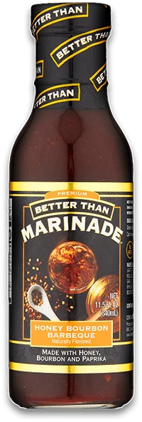 Besser als Marinade Honig Bourbon Grill Marinade – 11,5 Unzen