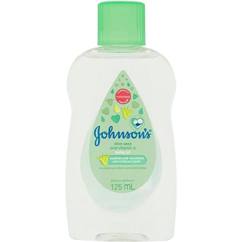 Johnson’s – Aloe Vera und Vitamin E – Babyöl – 125 ml