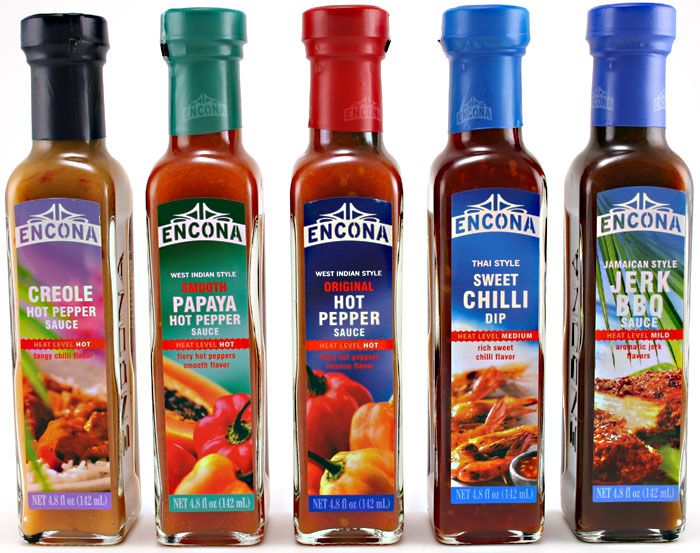 Encona Chilisauce Sampler Packung