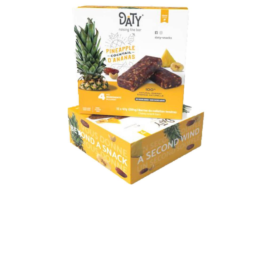 Daty Ananas Cocktail Date Bars – 12 Riegel x 47g Hülle
