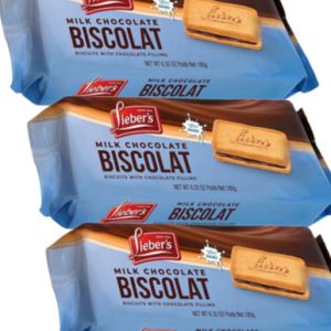 Lieber’s Milchschokoladebiscolat, 6,35 Unzen (Packung mit 3)