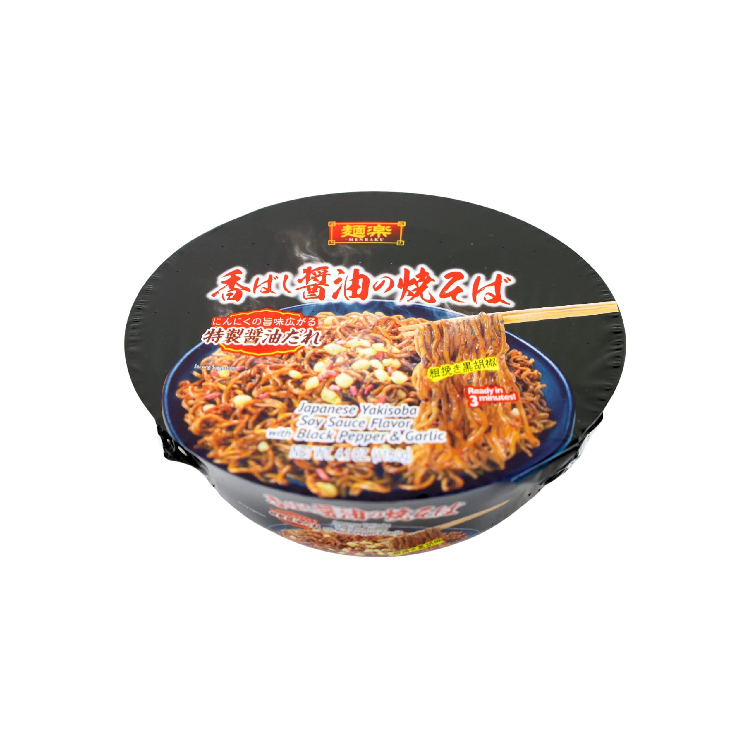 Hikari Menraku Yakisoba Sojasauce (Japan)