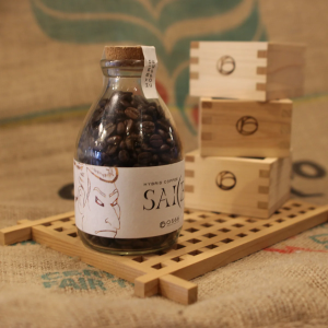 Hybrid Kaffee – Washu (japanischer Sake) [Korkflasche, ganze Bohnen/Boden] – Kurumira Shop – 150g