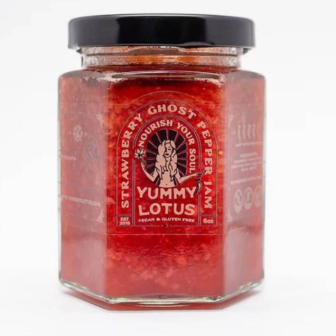 Erdbeer-Geist Pfeffer Marmelade – 6 x 6oz