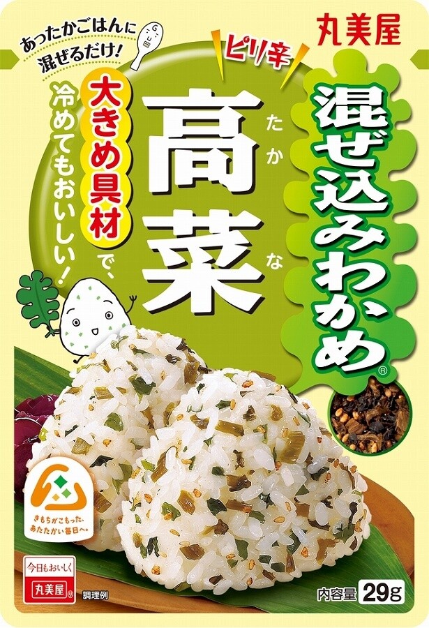 Marumiya, Mazekomi Wakame, Takana, gepflücktes Senfblatt, 29g