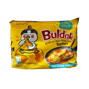 Samyang Buldak Käse künstlichen würzigen Huhn Geschmack gerührt Ramen
