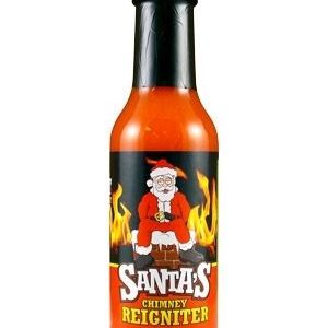 Santa’s Chimney Reigniter scharfe Sauce. – 5oz