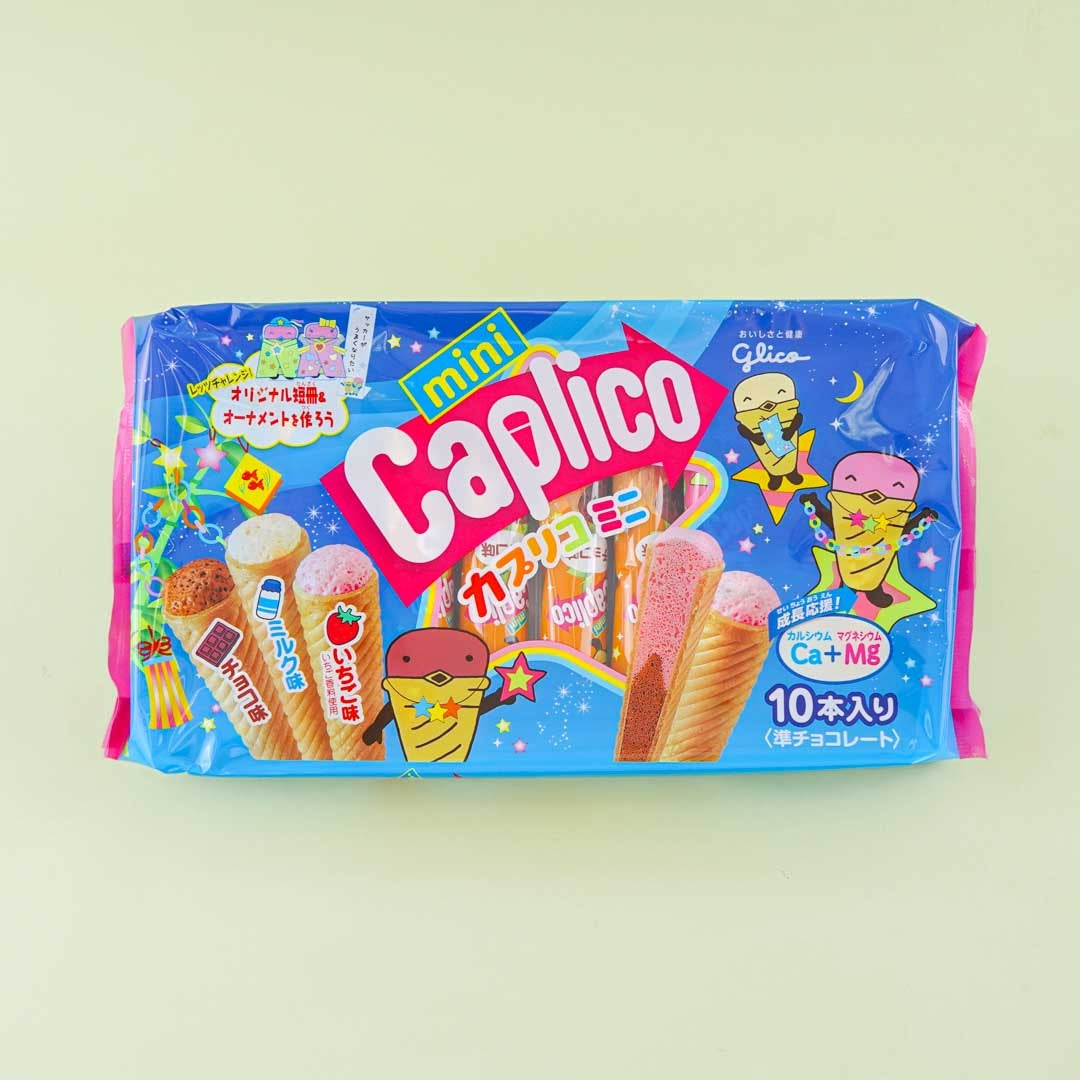 Glico Caplico Tanabata Mini Ice Creme Snacks – 10 Stück