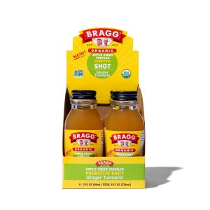 Bragg – Bio Apfelessig Shot, Ingwer Kurkuma, 2 fl oz – P