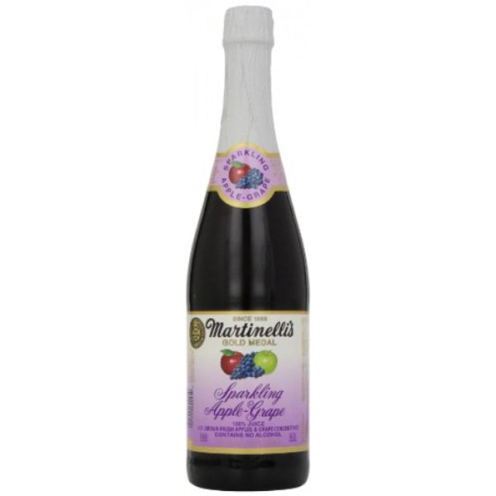 Martinelli's – glitzernd Apfel Traube Juice, 25.4 fl oz – Packung mit 12 Stück