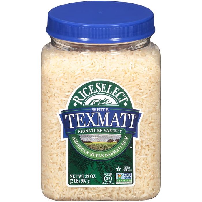 Riceselect Reis Texmati Weiß 32 Oz – Packung mit 4