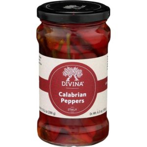 Divina – Paprika kalabrisch, 9,2 Unzen (Packung mit 6 Stück)