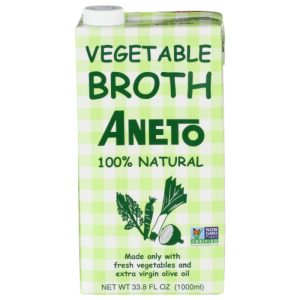 Aneto – Brühe Gemüse, 1 L – Packung mit 6
