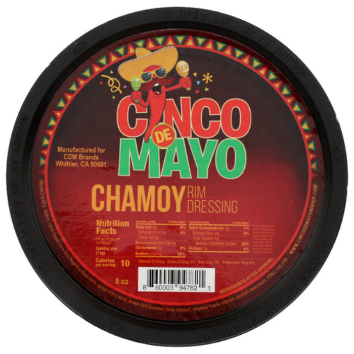 Cinco De Mayo – Cocktail Chamoy Rand Dressing, 8 Oz (Packung von 12)