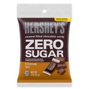 Hershey’s Zero Zuckerkaramell gefüllt – 3 Unzen Beutel