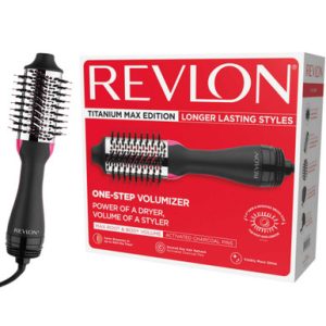 Revlon One-Step Haartrockner und Volumizer Titan max edition