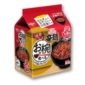 Nissin Donbei würzige Nudeln in einer Schüssel – x 3 Portionen