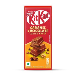 KItkat Karamell Schokolade überzogene Waffel