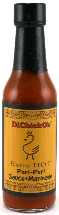 DiChickO's Extra Heiße Peri Peri Sauce und Marinade, 5oz
