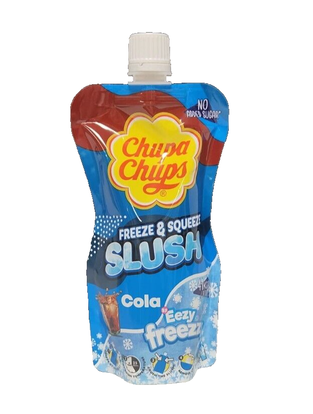 Chupa Chups Frische & Squeeze Slush – Cola Geschmack