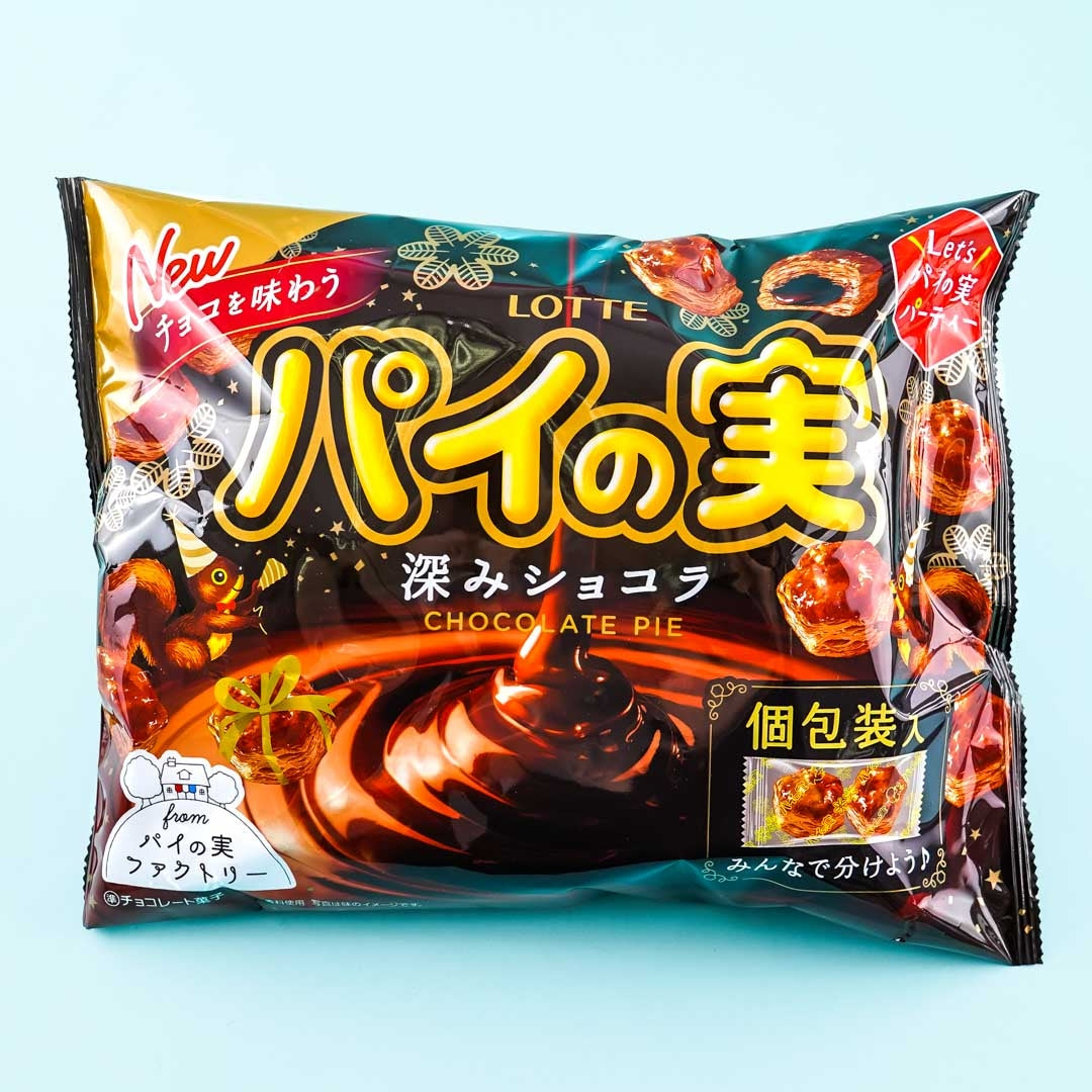 Lotte Pai No Mi Pastries Teilen Packung – Deep Schokolade