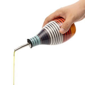 Ceramic Olivenöl & Essig Spender Cruet Flasche – für elegante – 400ml