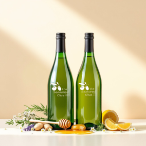 Sunlit Pantry: Rosmarin Olivenöl + Honig Ingwer Balsamico