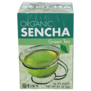 Eden Foods Tee sencha grün org 16 bg – Packung mit 12