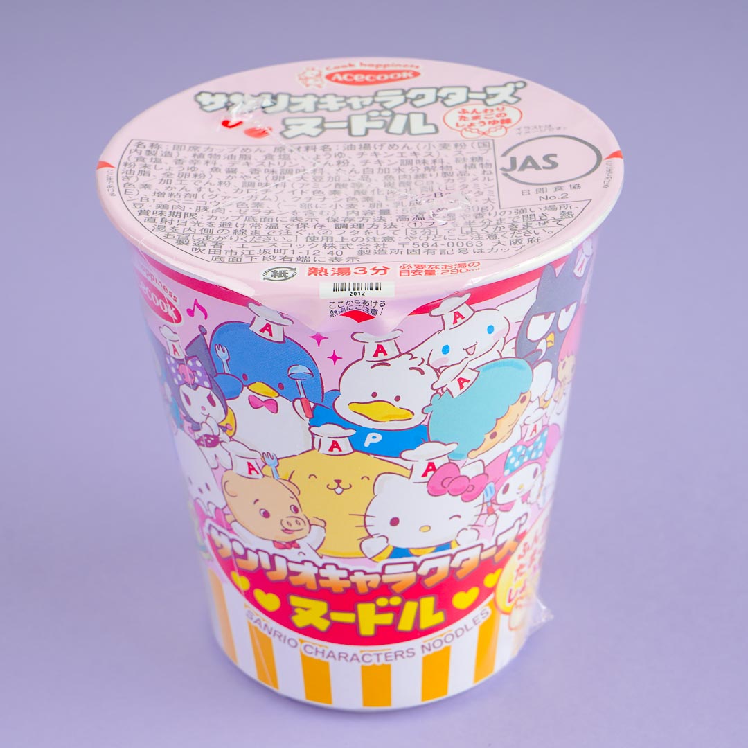 Sanrio Charaktere Instant Noodle Cup – Sojasauce