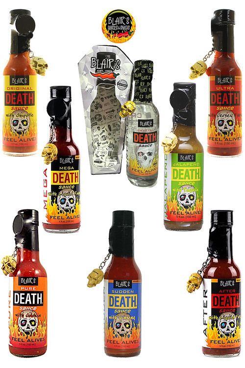 Blair's Ultimate 8 Death Chilisauce Geschenkset, 8/5oz