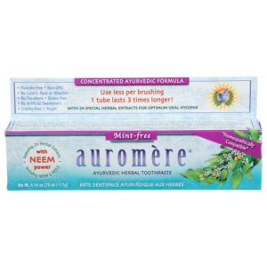 Auromere – Ayurvedische Kräuterzahnpasta Minze-Free, 4,16 oz