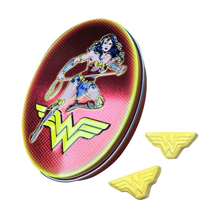 Wonder Woman Golden saure Bonbons Dose – jeweils