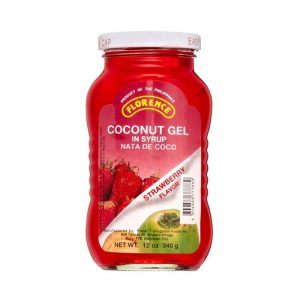 Florence Kokos Gel in Sirup Erdbeergeschmack