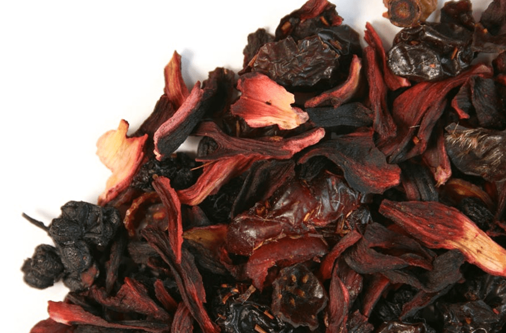 Kräutertee, Crimson Berry, lose Blattmischung