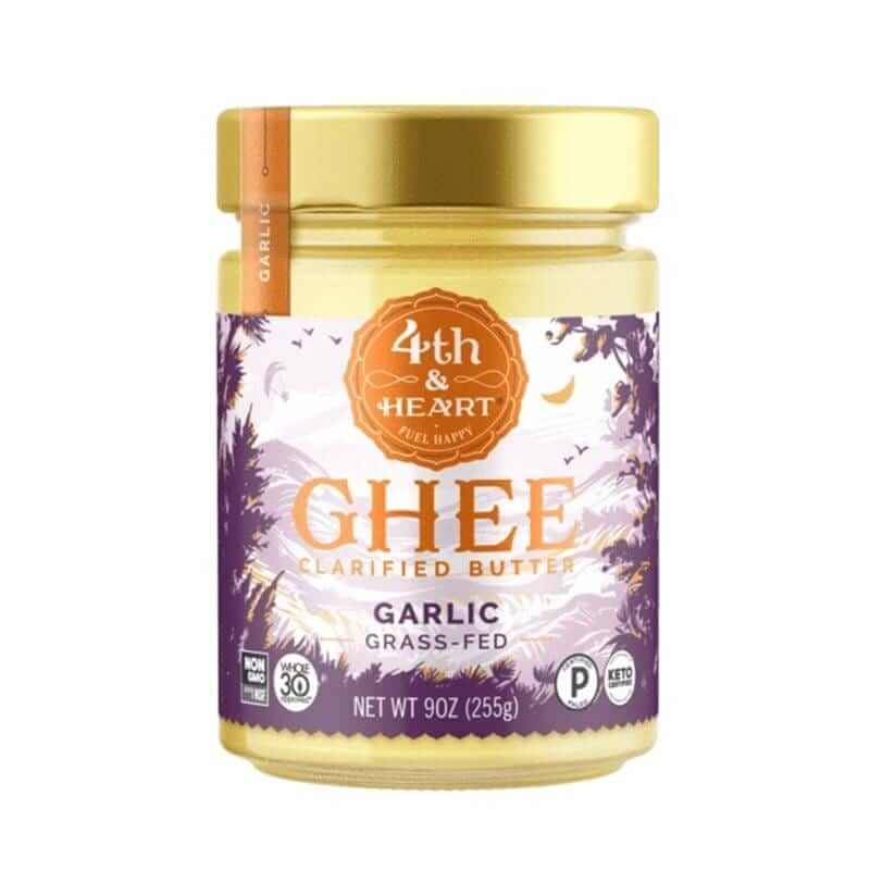 4. & Herz Ghee geklärt Butter Knoblauch