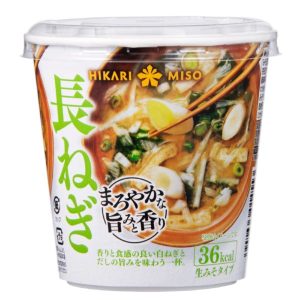 Hikari Cup Miso Suppe grüne Zwiebel authentische japanische Geschmack schnell & einfach Vorbereitung – Tokyo Snack Land